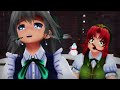 【東方mmd】ロマンスの神様【めーさく】