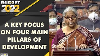 India Budget 2022: 4 main pillars of development highlighted | WION | World News | English News