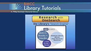 OneSearch: The Library's Search Engine