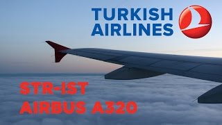 Turkish Airlines A320 Flight Stuttgart - Istanbul