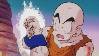 Goku Transfers His Spirit Bomb to Krillin - Danish Dub