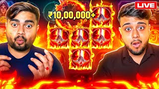 🔴 I GAMBLED ON @AaravGambles  STAKE Account.. | ₹50,000 LIVE TIPPING 🚀