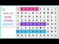 word search find the hidden word scrambled word game 145