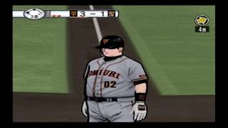 PS2　激闘プロ野球（fierce professional baseball）　水島新司オールスターズVSプロ野球　巨人（岩田）VSオリックス（国立）IOHD0474