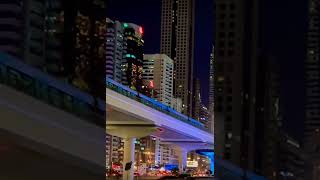 Dubai night view #shortvideo #youtubeshort
