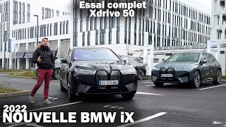 Essai NOUVELLE BMW iX - Xdrive 50 - 523ch & du Luxe