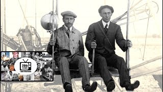 Orville Wright, Wilbur Wright, Original Footage!!! First Flight Mlitary Airplane
