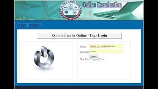 Online Examination System project using php, mysql, javascript, ajax with source code