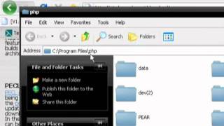 Install your first webserver with PHP