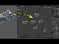 How to duplicate, instance and link objects in Blender.