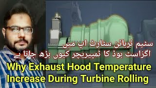 Why Exhaust Hood Temperature Increase During Turbine Rolling? What is Churning Effect in Turbine?