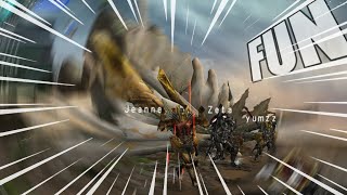 Final Urgent  - Amatsu The Flying Cabbage [MHP3RD]