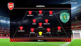 FIFA 23 | Arsenal vs Sporting CP - UEL Europa League - PS5 Gameplay