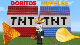 DORITOS VS RUFFLES TNT ŞANS BLOKLARI - Minecraft
