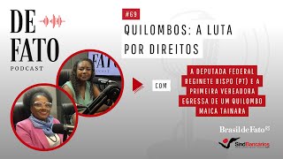 Podcast De Fato 🎙️ |  Com a deputada federal Reginete Bispo e a  vereadora eleita Maica Tainara.