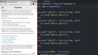 Server Side JavaScript - Routes separate 1
