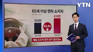 페달 잘못 밟아 '쾅'...사고 40%는 고령자 [앵커리포트] / YTN