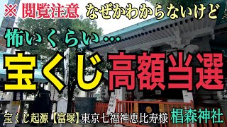 【※最強金運】参拝後なぜか宝くじロト6高額当選！金運財運がアップし怖いくらい次々と願いが叶う最強金運パワースポット「椙森神社」東京七福神恵比寿様【遠隔参拝】