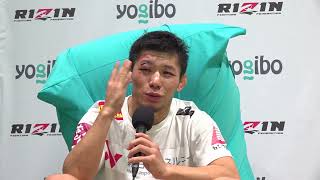 Yogibo presents RIZIN.28　斎藤裕 　試合後インタビュー