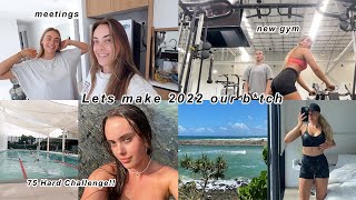 VLOG | Settling into our new home, Doing 75Hard Challenge, with friends!!