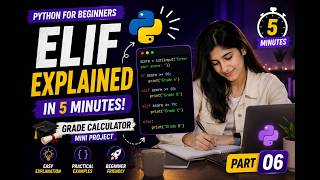Python Elif Made Easy 🚀 | Grade Calculator Project