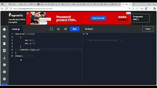 JavaScript Scope Interview Question: Why Does var Work Outside the Block?