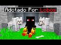 Fui ADOTADO por LOBOS no Minecraft