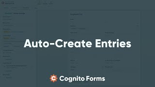 Auto-Create Entries