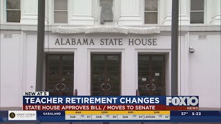 Alabama lawmakers looking to change teacher retirement benefits