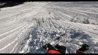 Freeskiing in Gastein Austria | GoPro Hero 12 Helmet POV