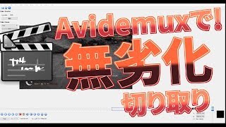 [Avidemux]動画を無劣化で切り取る方法[montage民必須]