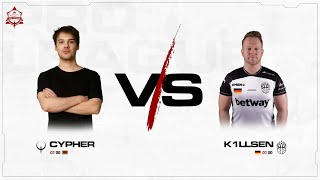 k1llsen vs cypher - Quake Pro League - Week 2