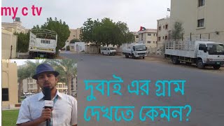 দুবাই এর গ্রাম দেখতে কেমন? Dubai village how to look? # my c tv