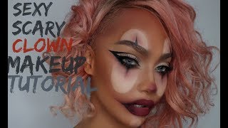 CLOWN MAKEUP SCARY SEXY TUTORIAL | SONJDRADELUXE