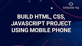 Build a multi unit converter using HTML, CSS, JavaScript using mobile phone