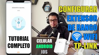 Configurar Cualquier Extensor de Cobertura Wifi Tp-Link desde tu Celular Android o iOS