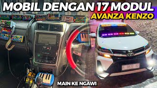 ADA 17 MODUL DI MOBIL AVANZA KENZO 😱‼️- KENZO MAMPIR KE GARASI KINGBOBS