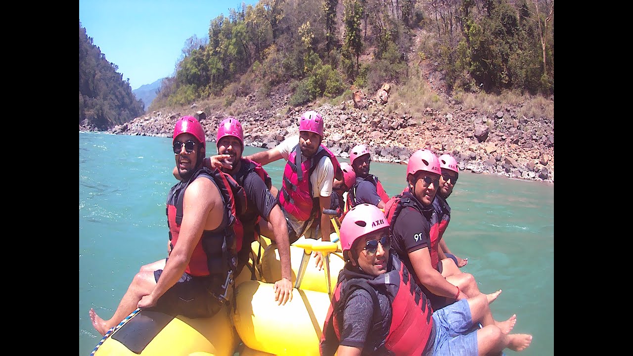 Rishikesh River Rafting 16km Shivpuri To Ram Jhula - YouTube