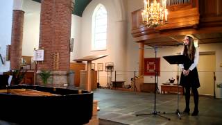 Tenira zingt in Yerseke \