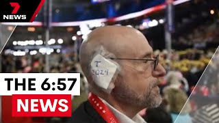 What’s with all the ear-bandages? | 6:57 News with Mark Humphries | 7NEWS