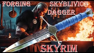 Forging Skyblivion Dagger -  Skyrim  -The Elder Scrolls