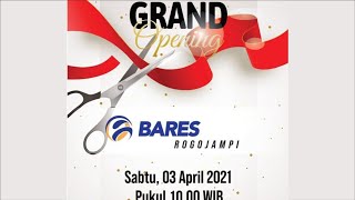 LIVE Peresmian Toko Bares Rogojampi Modern Outlet