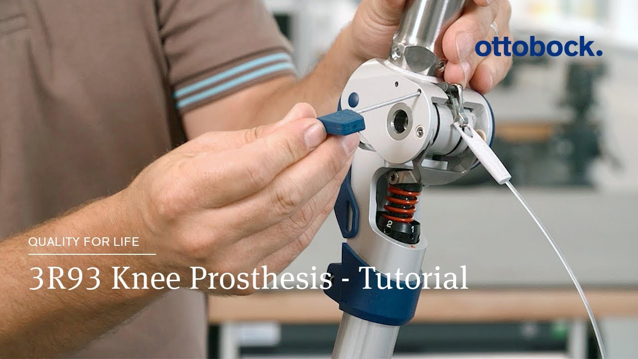 3R93 Knee Prosthesis - Tutorial: Adjustments & Settings | Ottobock ...