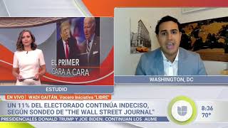 Univision Despierta America | LIBRE’s Wadi Gaitan Talks Key Issues for Presidential Debate