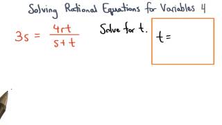 Solving Formulas Practice 4 - Visualizing Algebra