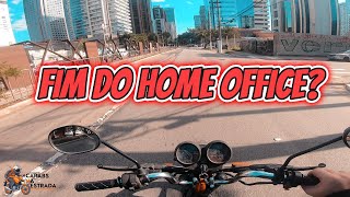 MOTOVLOG - Fim do Home Office? Ruas mais cheias? Dica bônus no final - Troca de ideia