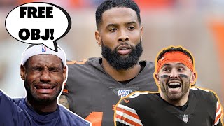 Lebron James tries to get OBJ traded from Browns?! Gets ROASTED by Cleveland Fans!