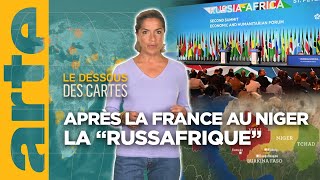 Après la France au Niger : la "Russafrique" ? - Le dessous des cartes - L'essentiel | ARTE