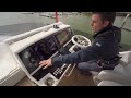 sunseeker 76 yacht power up docking and maneuvering