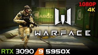 Warface  | RTX 3090 | 4K | 1080P | 5950X | Ultra \u0026 Low settings